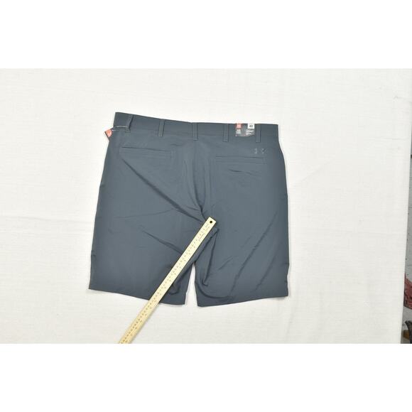 NEW Under Armour Men's Size 40 Gray HeatGear Shorts Loose Fit Golf - Picture 5 of 8